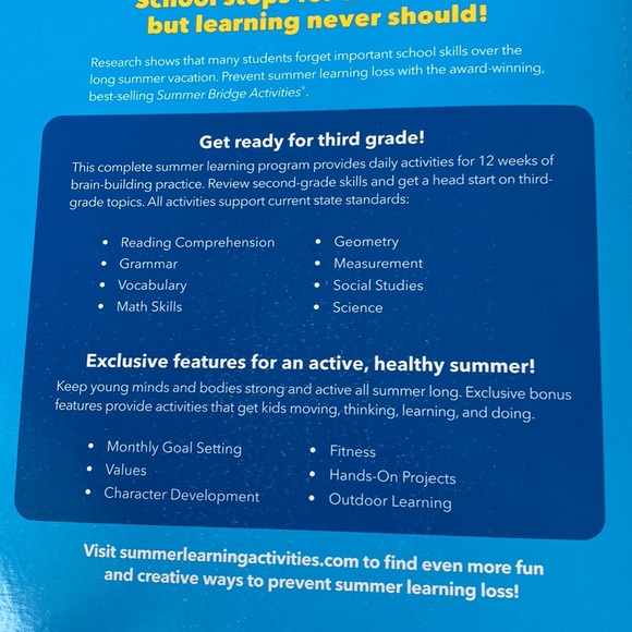 Summer Bridge Activities Bridging Grades 2 to 3 - Picture 2 of 2